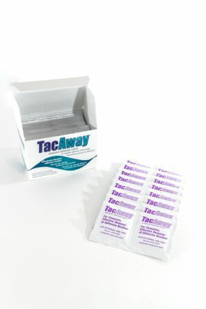 Adhesive removers | 50 skin tac wipes for breast forms