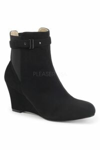 Wedge booties for cross dressers and genderfluid men