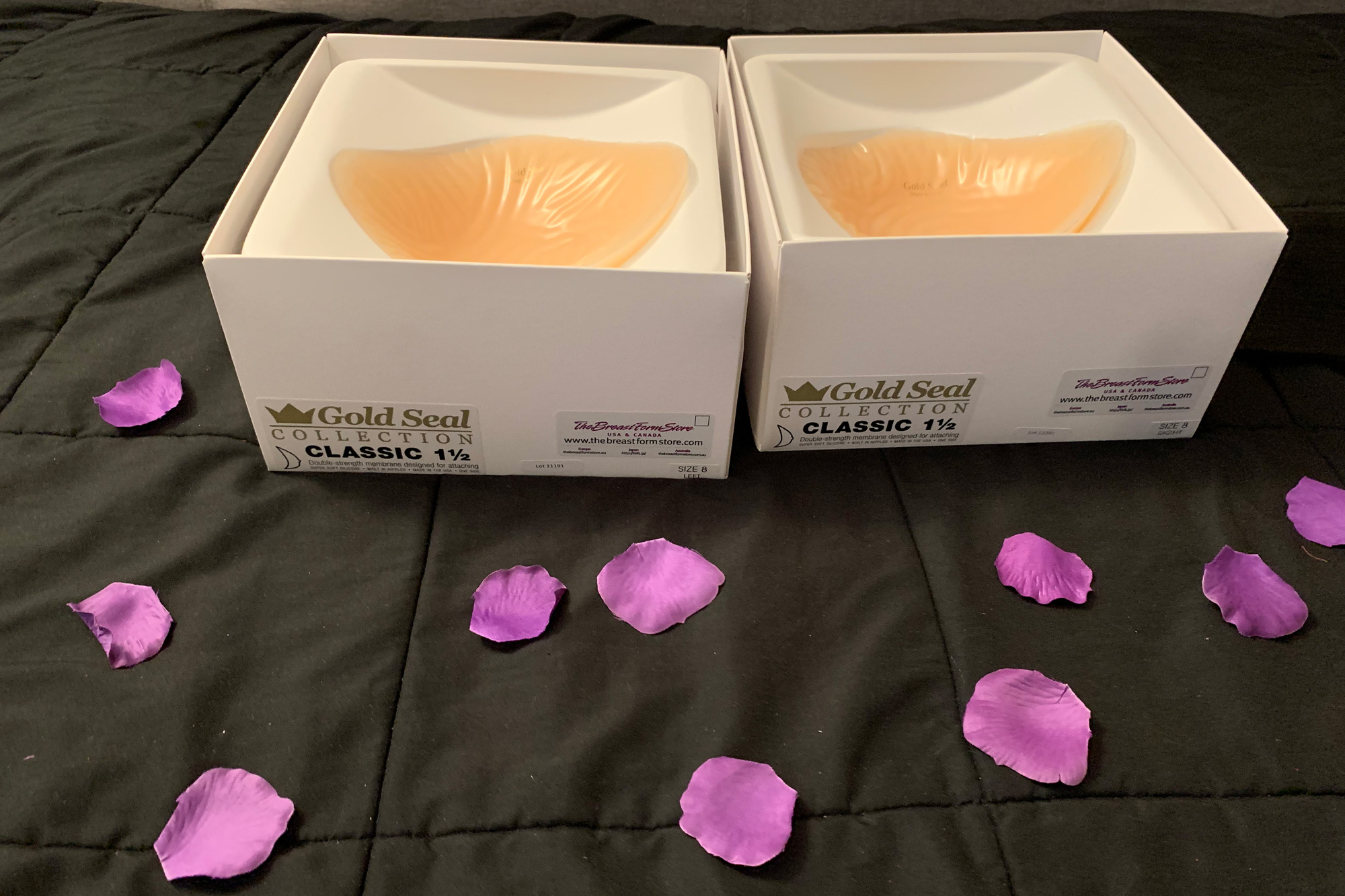 Breast forms review by Amber