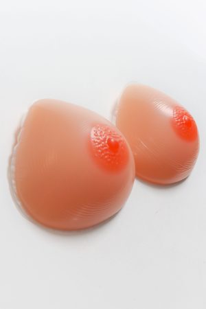 Bouncees silicone breast forms - size 2 beige