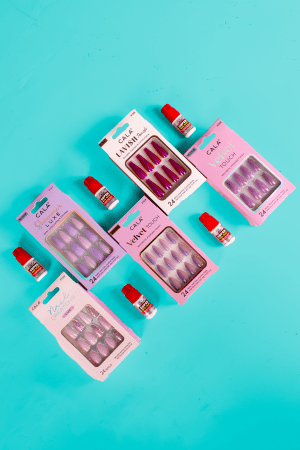 Press-On Nail Bundle for Trans Women and Large Hands